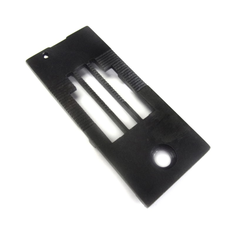 KNT3168-7 Needle Plate — Needle Plate for 2-Needle Thread Trimming Machines Suitable for Machine: