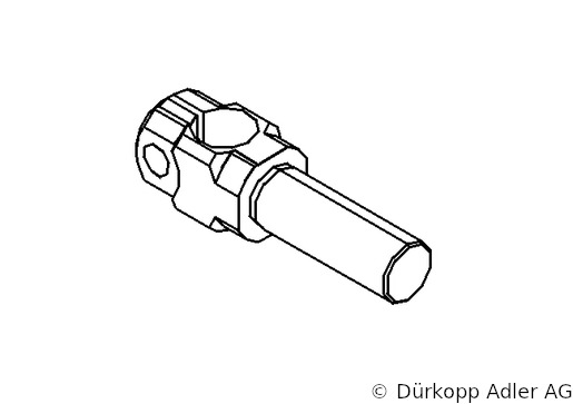 0367 125064 — поперечная головка — Крестовина