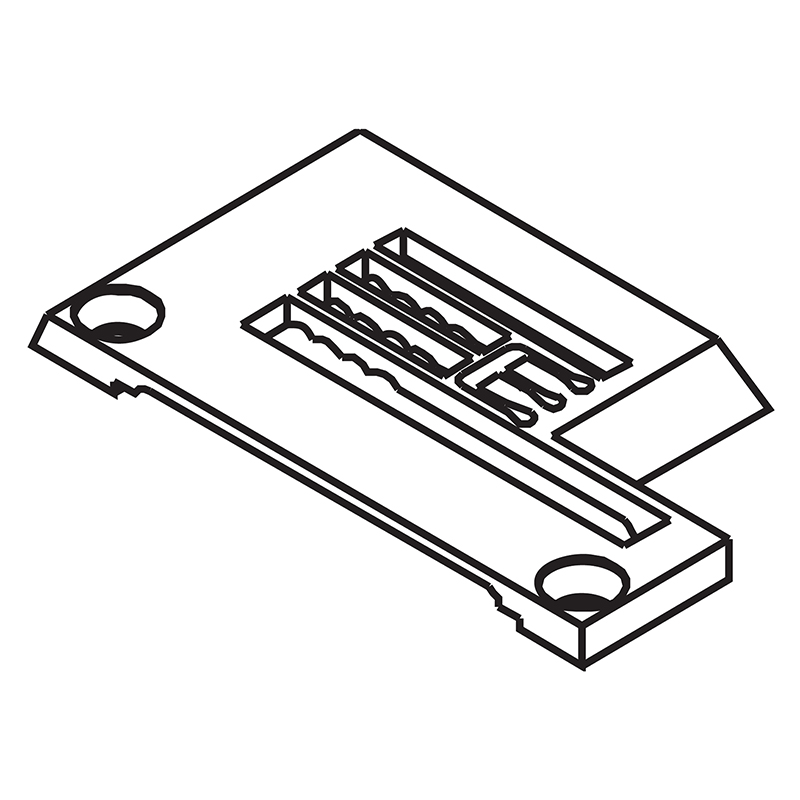 Y91764 Needle Plate — Needle Plate for Yamato Coverstitch Machine Suitable for machine: