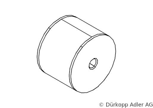 0557 001554 — rubber buffer