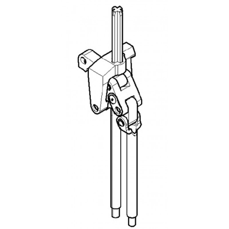 KH867PBA Presser and Feeding Feet Bar Assembly — Presser and feeding feet bar assembly Assembly includes: