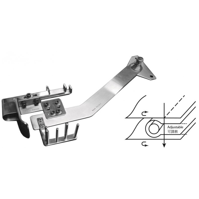 KHF767WS Welting Attachment — Welting attachment used together with KH767WG piping feet