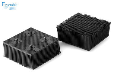 92910001 Black Round Foot Nylon Bristle Block For Geber GTXL Spare Parts