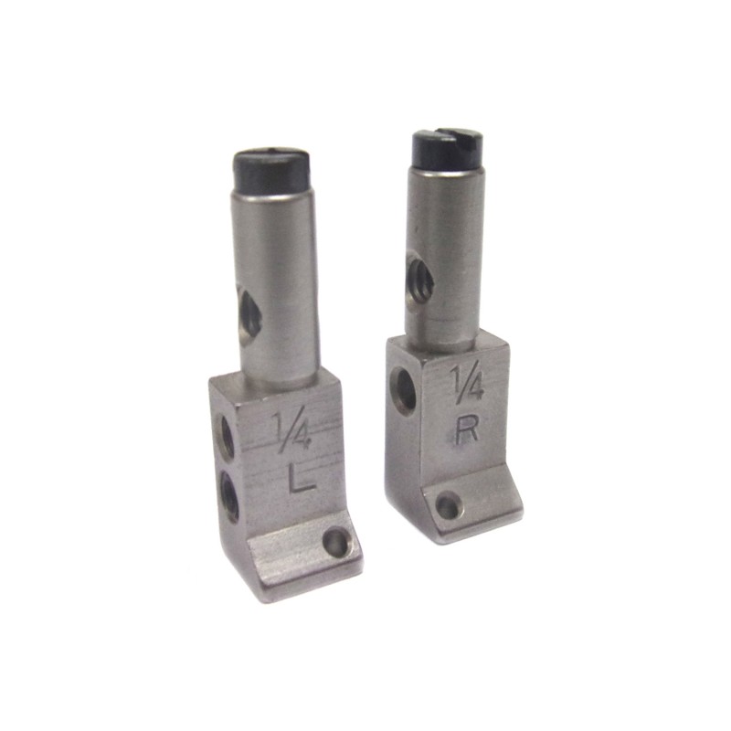 KH845-SPNC Double Split Needle Clamp — Split Needle Clamp for 2-Needle Thread Trimming Machines (1 pair) Suitable for Machine: