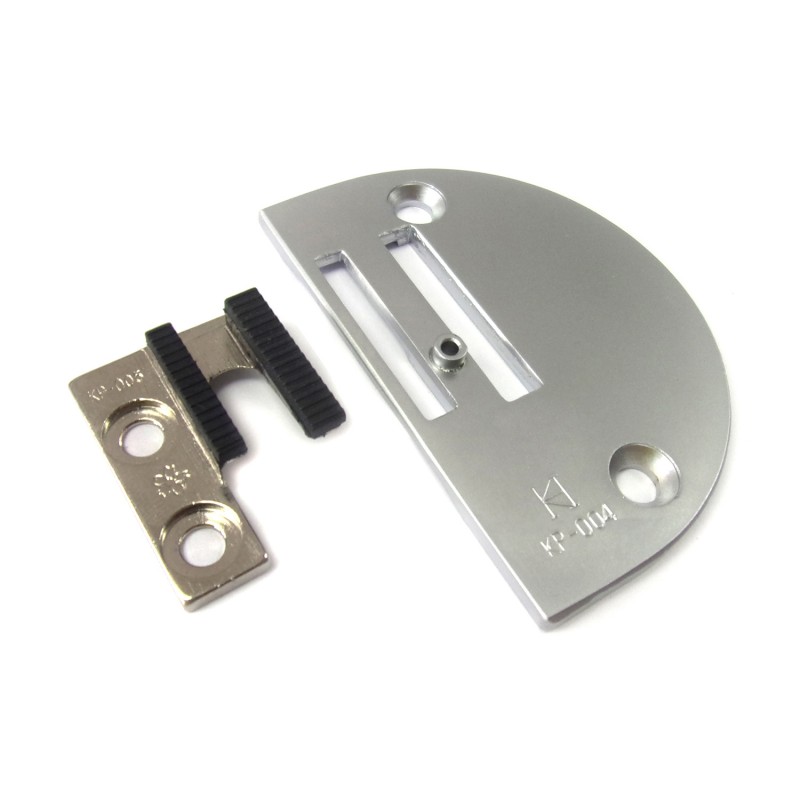 KP-004 Needle Plate + KP-005 Feed Dog — KP-004 Needle Plate for Pattern Cutter KP-005 Feed Dog for Pattern Cutter