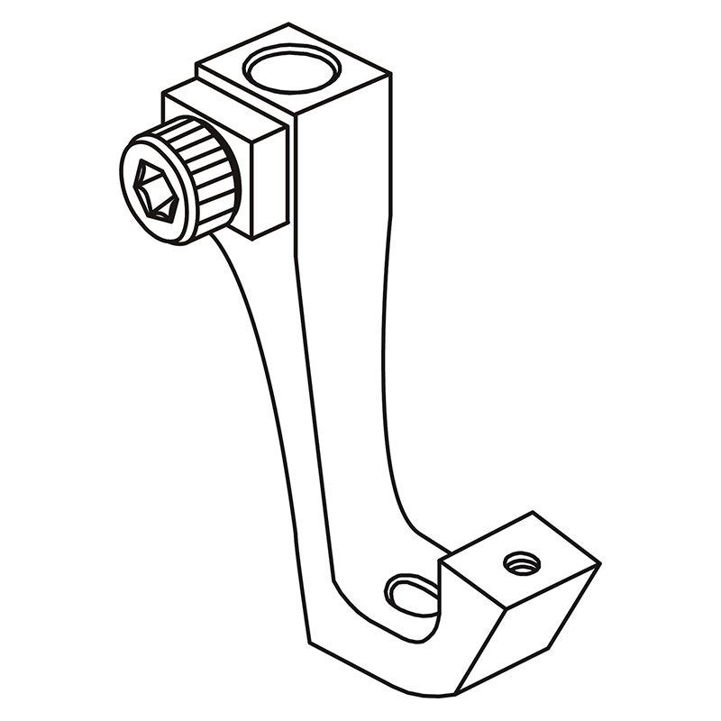KP1510TP-I Feeding Foot — Feeding Foot for Single Needle Tape Attaching Feet