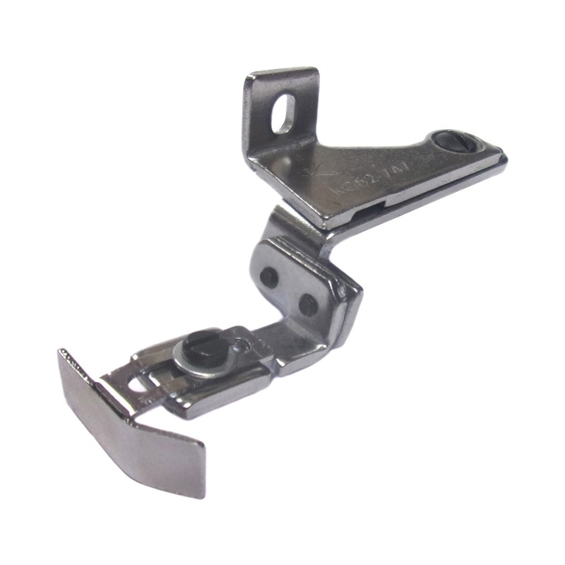 KG52-747 Edge Guide — Swing Edge Guide for Siruba / Pegasus overlock machines Guiding position is adjustable.
