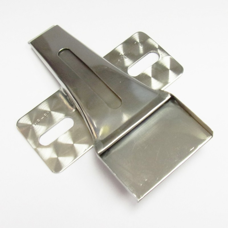KHF65 Belt Folder — Belt Loop Folder for Double Needle Applicable Parts : 1. PD112x1, PD112x1.8 Presser Feet