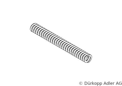 0291 000354 — пружина прижимной лапки — Прижимная пружина