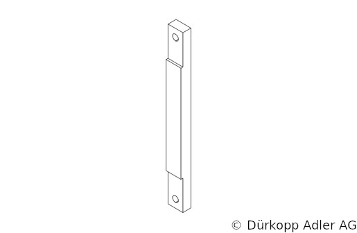 0367 135160 — стержень прижимной лапки — Нажимной стержень