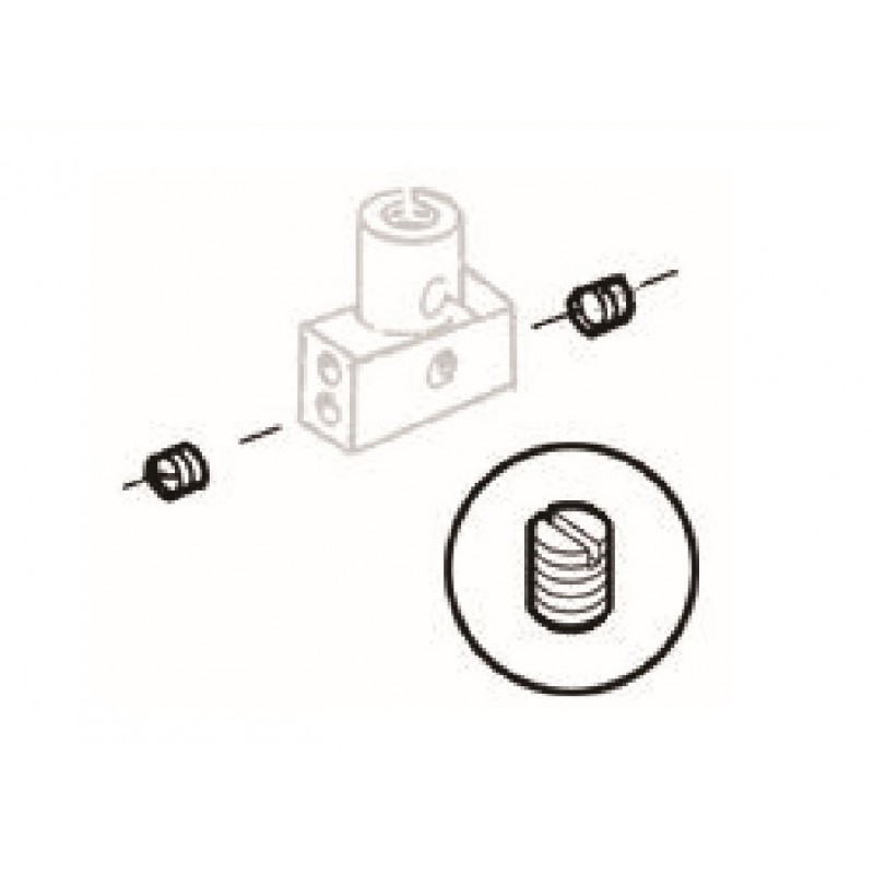 0211-001033-1 Slot Type Screw (100pcs/pack) — Slot type screw for genuine needle clamp *Price is marked per package. 100 pcs …