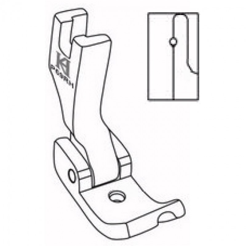 P69RH Piping Feet — Hinged Piping Feet (Right)