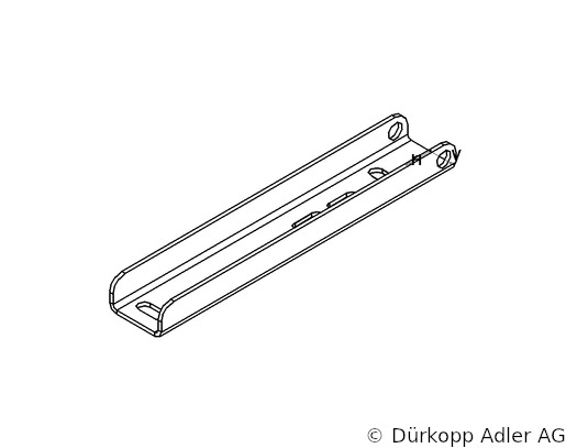 0739 005037 — tension rail