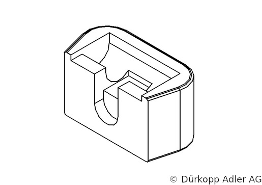 0281 400030 — Нижняя часть шарнира — Низ петли