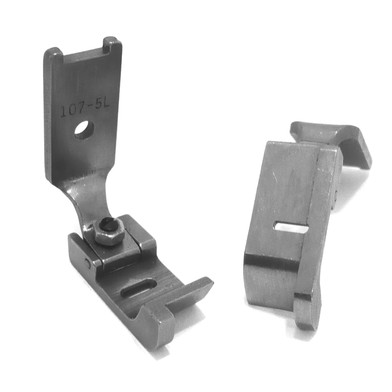 107-5L Guiding Foot — Left Guiding Foot for Singer / Juki Zigzag Machine Needle Hole Width : 6.5mm Pr…