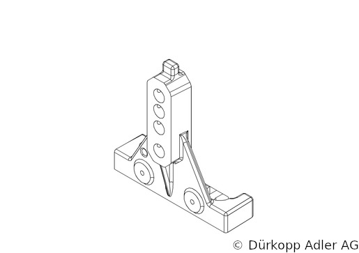 0504 101520 — опорный домкрат — Домкрат, суппорт