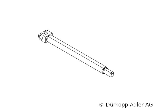 0467 130283 — стержень лапки — Ножная планка