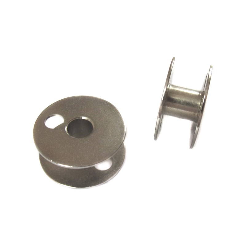 203470 Bobbin (100pcs/box) — Bobbin for Singer Double Needle Machines Diameter : 22 mm Height : 10.2 mm * Pr…