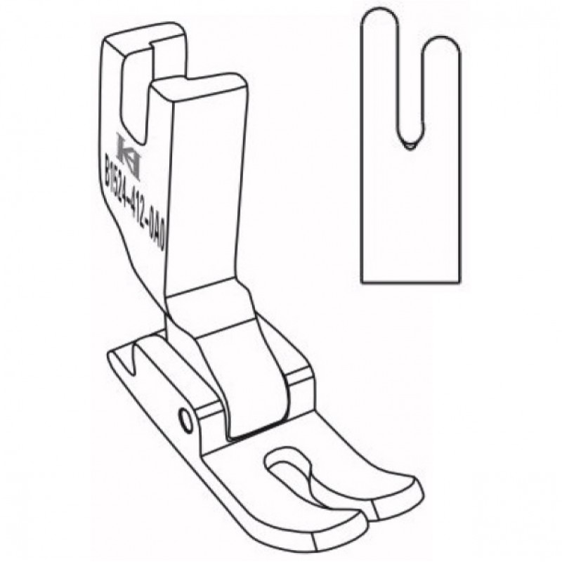 B1524-412-0A0 Presser Feet — Standard Feet for Needle Feed