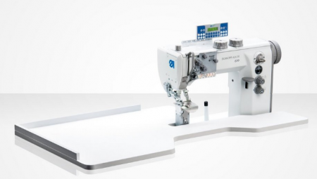 Durkopp Adler 670 | Optimized workstation for attaching sleeve lining through the shoulder pad
