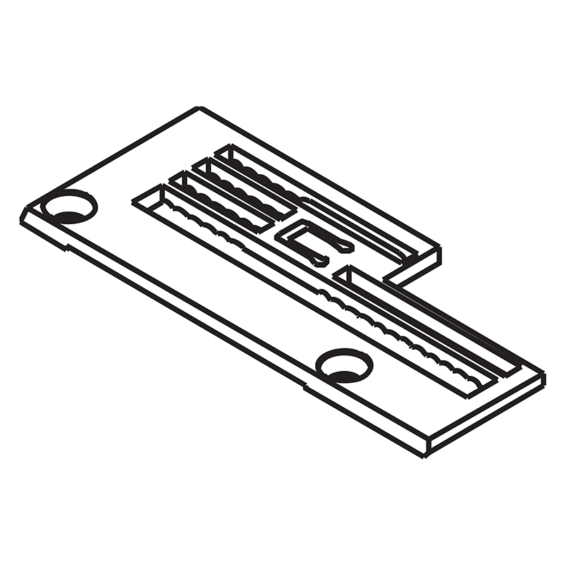 Y3108006 Needle Plate — Needle Plate for Yamato Coverstitch Machine Suitable for machine: