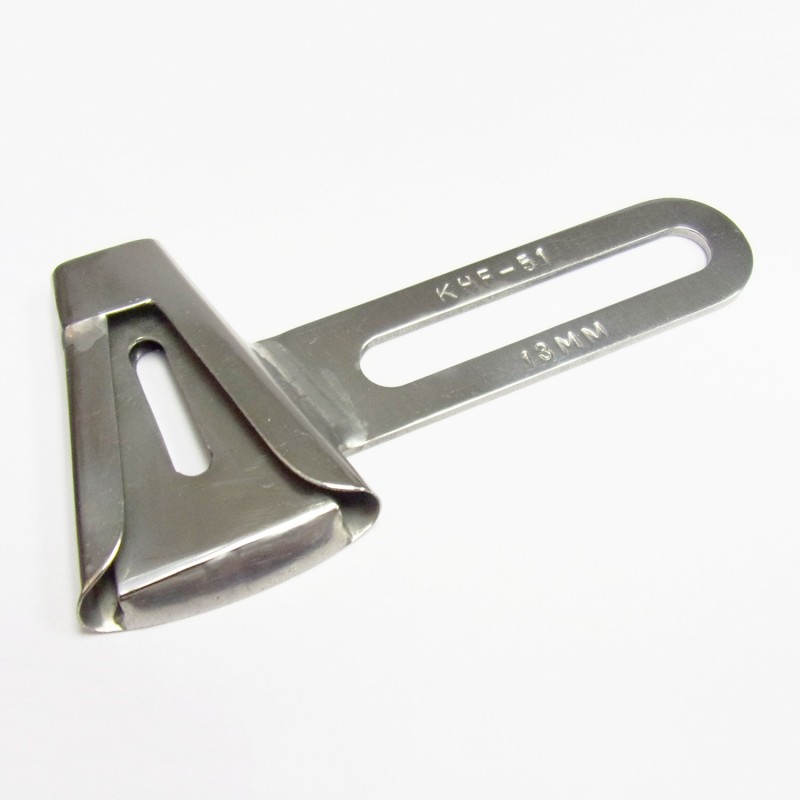 KHF51 Belt Loop Folder — Belt Loop Folder for Belt Loop Machine with Cutter Applicable Parts : 1. 17-7620-1 Presser Feet 2. KH577 Presser Feet