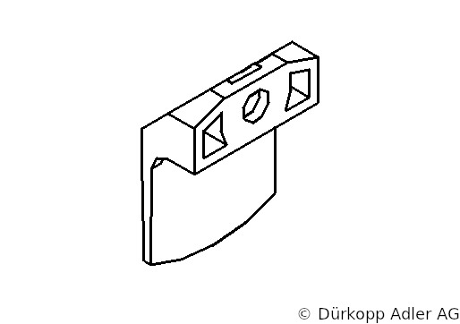 0367 495010 — Держатель кабеля