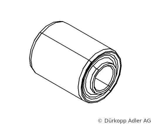0746 000269 — bushing, rubber