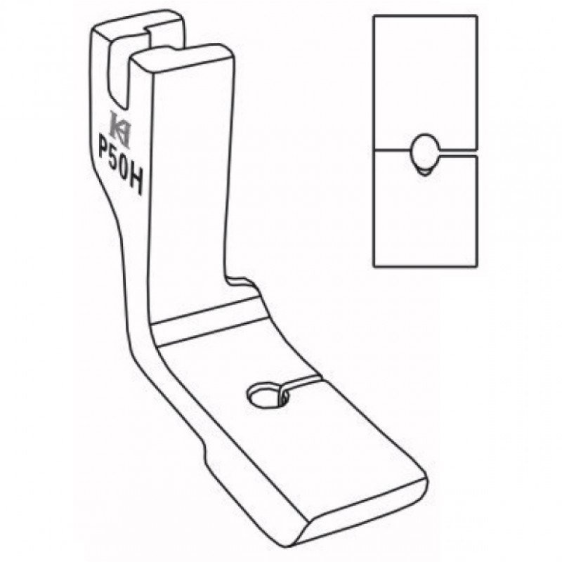 P50H Shirring Feet — High Step Shirring Feet