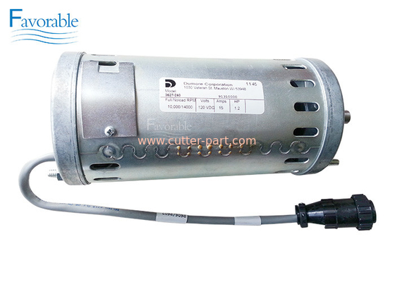 Dumore Corporation Model 3627-240;10000-14000RPM;120VDC 1.2HP For Cutter  Motor  91310000