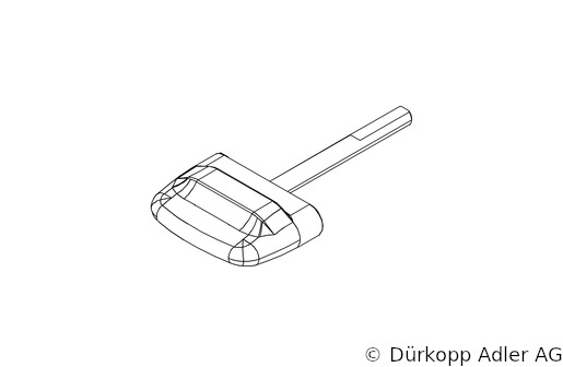 0367 165503 — регулировочный рычаг