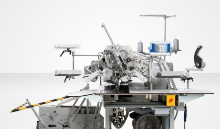 Duerkopp Adler 755 B / 756 B | Sewing units for runstitching straight and slanted pocket openings with fully automatic feeding device