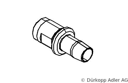 0589 100020 — штуцер для шланга — Разъем для шланга