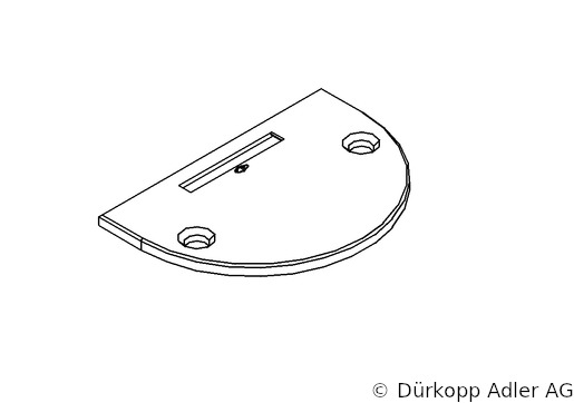 0271 006507 — throat plate