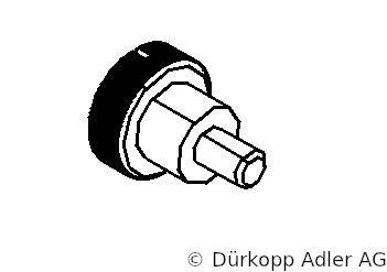 0216 001157 — knurled screw