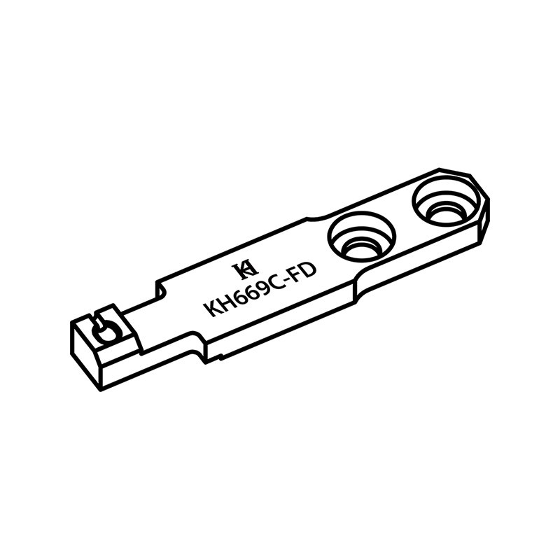 KH669C-FD Feed Dog — Feed Dog for Durkopp Adler 669 For minimized cylinder size gauge set. Feed dog size : 7 x 6mm (L x W)
