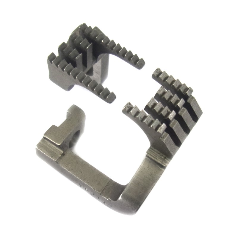 63350 Main Feed Dog + 63142 Differential Feed Dog — Feed Dog for Yamato Coverstitch Machine Suitable for machine: