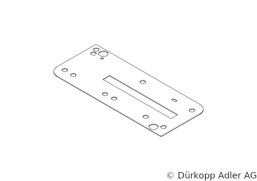 0540 350260 — скользящая пластина — Скользящий лист