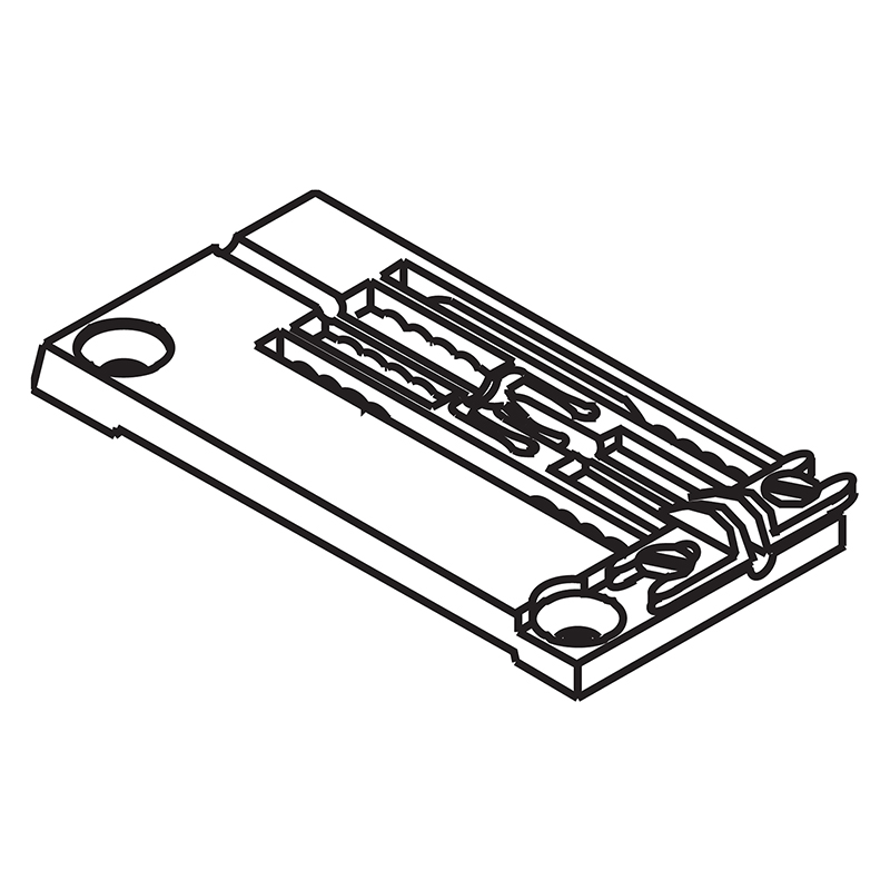 Y3508033 Needle Plate — Needle Plate for Yamato Coverstitch Machine Suitable for machine: