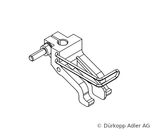0867 V92460 50R — прижимная лапка