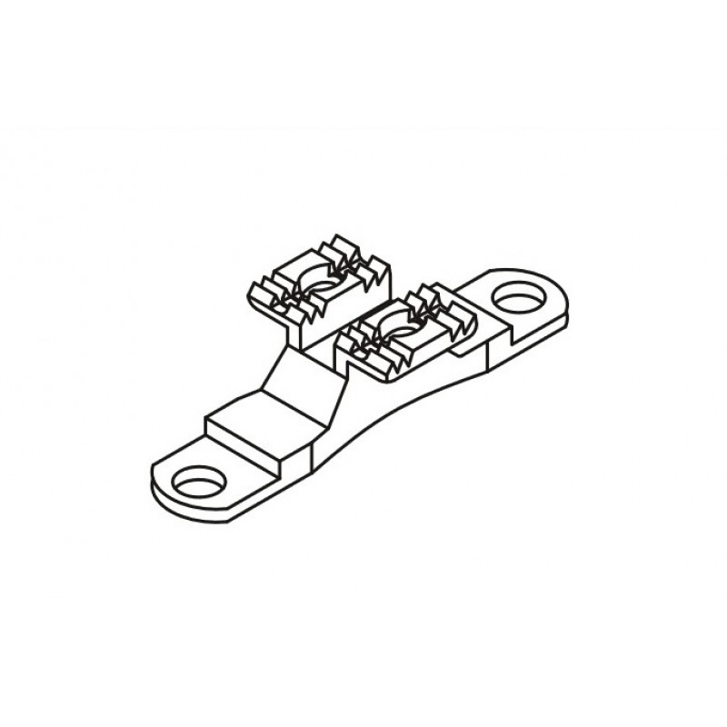 KH867-DFD Feed Dog — Feed dog for Durkopp Adler 867 *For 3, 4, 5mm feed dog, there is no center groove on it.