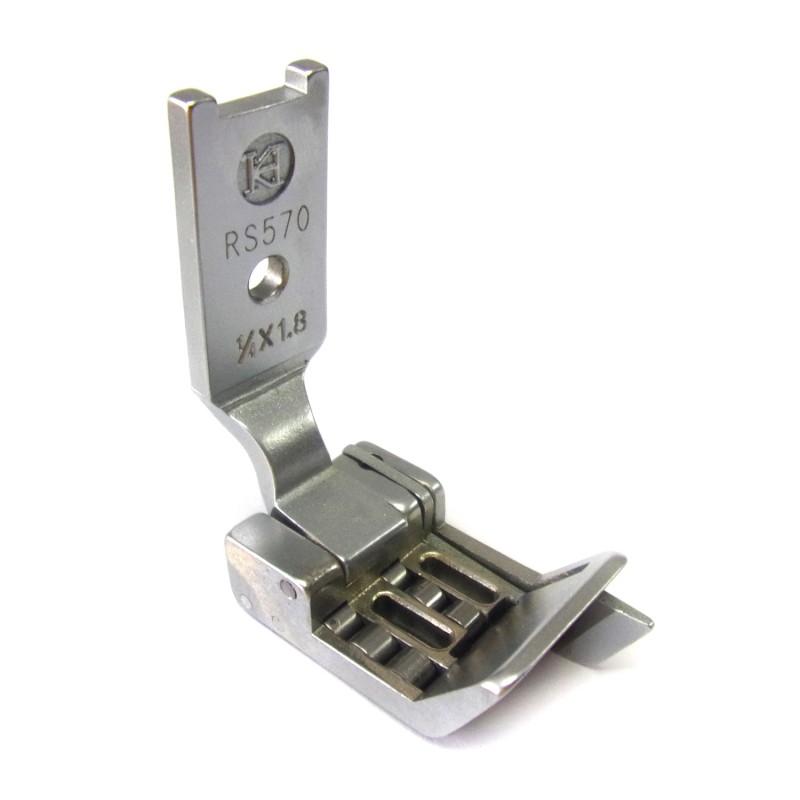 RS570 Roller Feet — Double Needle Roller Feet with Compensating Guide