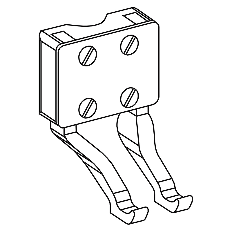 KP867CO Compensating Foot — Single Needle Compensating Outer Foot Can use with KP367W-I feeding foot (inner foot)