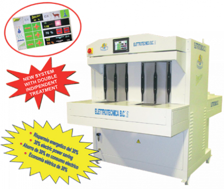 Elettrotecnica BC Mod 599 PSTS High performance heat setter with autosetting thermal treatment