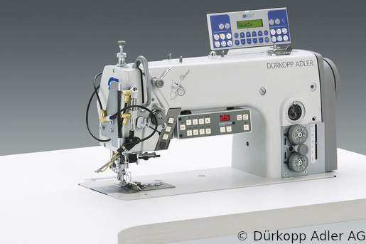 275-142342-01 Dürkopp Adler 1-Needle lockstitch flatbed bottom feed and variable foot top feed sewing machine (0275 990116 001)