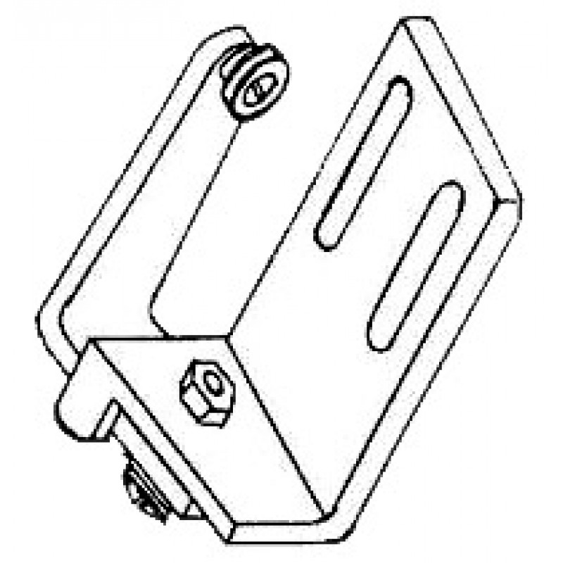 GB810 Roller Guide with Bracket — 8mm Diameter Roller Guide with Swing Bracket Roller guide can be easily swung down when not in use. Suitable for post-bed machine, e.g. Golden Wheel CS-810