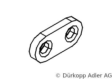 0580 350190 — скоба — Серьга