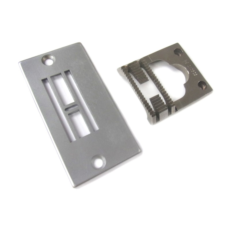 210603 Needle Plate + 210523 Feed Dog — Needle Plate and Feed Dog for Singer / Juki Zigzag Machine 210603 Needle Plate …