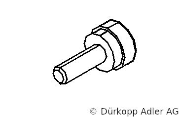0580 100740 — винт с буртиком