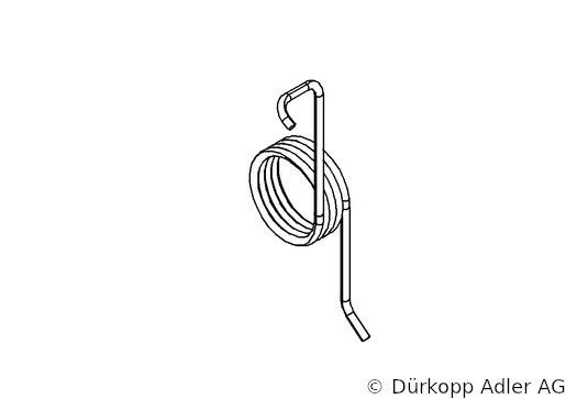 0667 132030 — пружина кручения